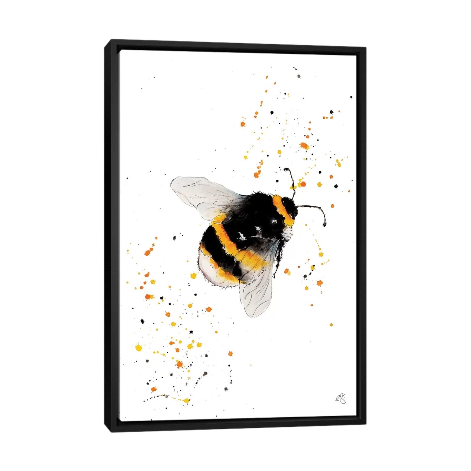 ICanvas "Just Buzzin Around" By Elizabeth Grant Framed - Bed Bath ...